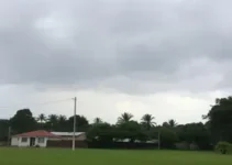 céu fechado com chuvisco