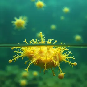 sistema que gera eletricidade com o uso de bactérias marinhas