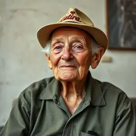 idoso viraliza rotina agitada