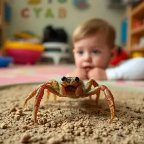 escorpiões em creche