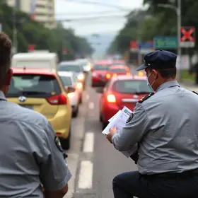 multas de trânsito