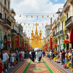 tapetes de Corpus Christi