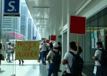 bancários em greve