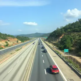 obras de duplicação da Rodovia SP-255