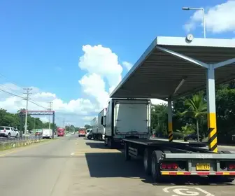 Área de descanso para caminhoneiros